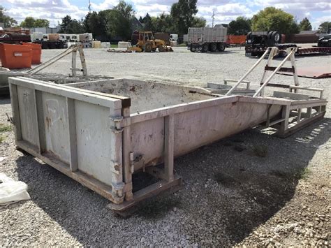 roll off concrete washout container